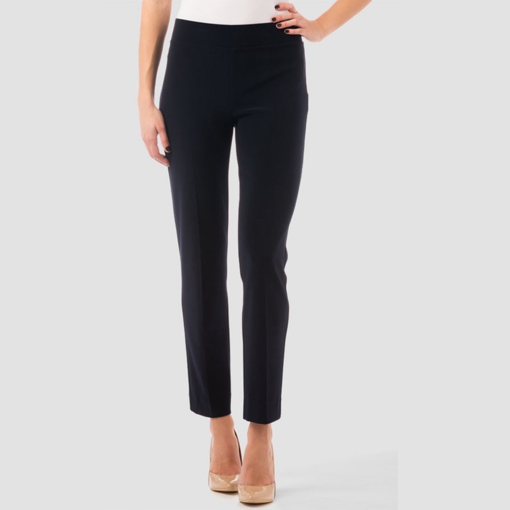 Joseph‎ Ribkoff Canada Black Trousers Minimalist Pants Womens Size Medium or 6